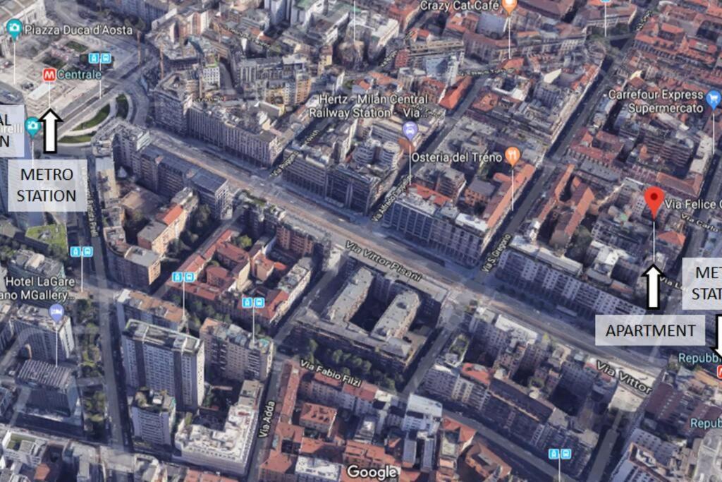 Suite Mm3/Repubblica, 2 Min. Da Staz. Centrale Milán Exteriér fotografie